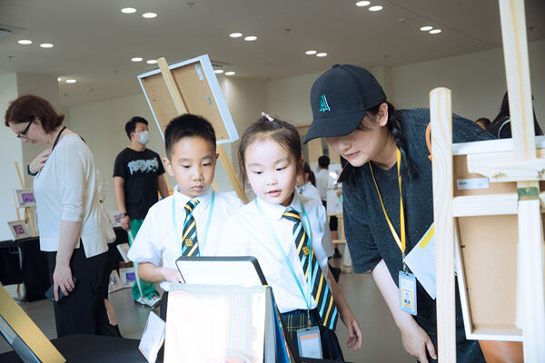 惠立艺术展,南通惠立学校